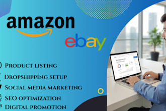 provide expert amazon to ebay dropshipping services