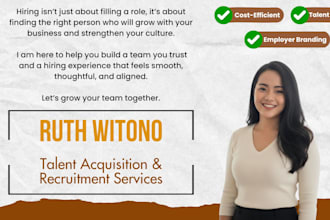 do executive search, headhunting, and recruitment for managerial and up
