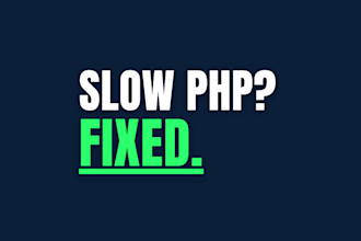 fix slow PHP websites and performance issues