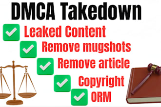 remove leaked contant facebook youtube tiktok instagram