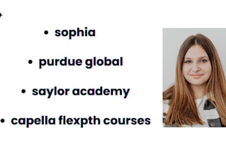 do sophia, purdue global, saylor academy, capella flexpath courses