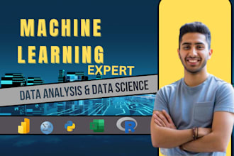 do data analysis, data science and machine learning using spss, rstudio, python