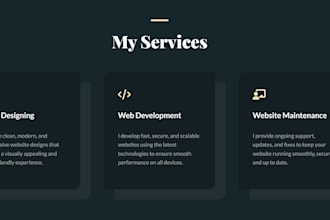 develop custom web applications
