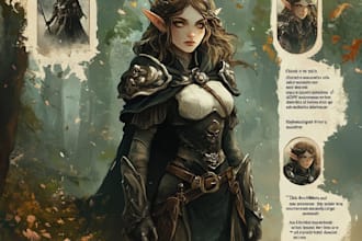 illustrate your dnd character portrait