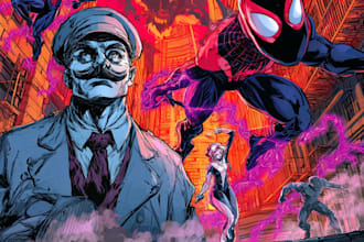 draw comic panels or comic book illustrations