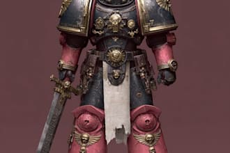 create warhammer 40k art
