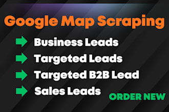 do google map lead generation, map data scraping with maps scraper