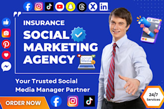 life insurance social media marketing manager insurance iul health flyer website