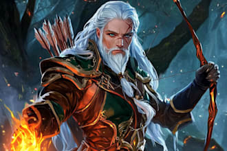 dnd character art and dnd character art