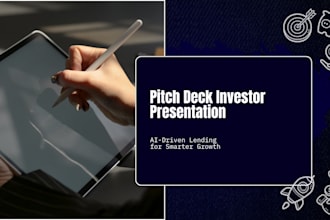 create saas pitch deck series a investor presentation venture capital deck