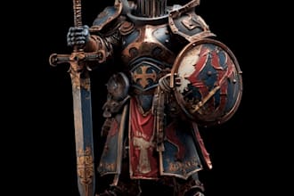 paint your warhammer, dnd, tabletop, and custom models