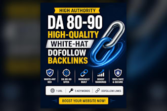 build high quality white hat backlinks for SEO
