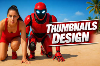 create best perfect youtube thumbnail design