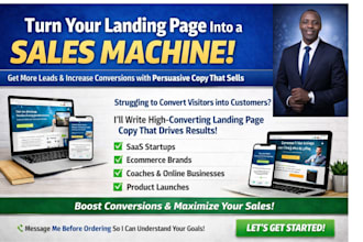 create saas landing page copy that turns visitors into customers