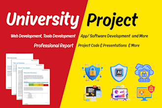 do university projects, labs, task, and technical report writing