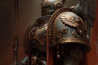 create warhammer 40k art