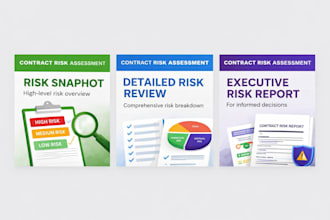 contract risk assessment report