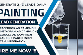 provide exclusive painting leads, painting facebook ads, google ads, video ads