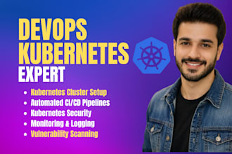 be your devops engineer for kubernetes, docker, ci cd pipelines