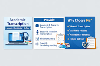 do accurate academic transcription