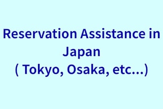make reservations in japan for restaurant, clinics, and services