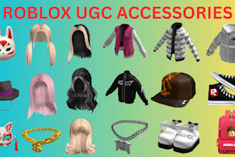 make roblox ugc accessories ugc model layered clothing ugc hair, cap, necklace
