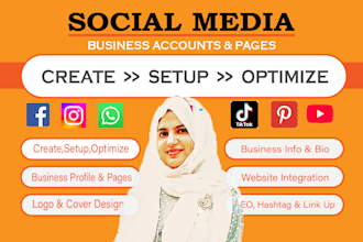 create and setup your meta and youtube accounts