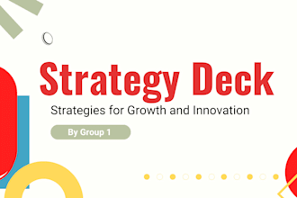 create wellness startup pitch deck investor deck fundraising stategy deck