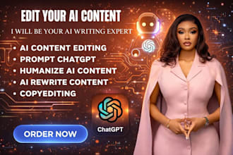 rewrite ai content, humanize ai content article and novel content writing