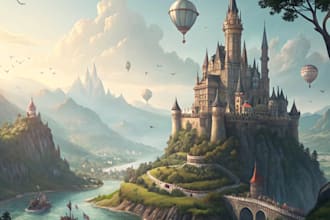 immersive fantasy or scifi world building
