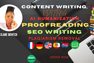 provide SEO blog writing, copywriting and content writing