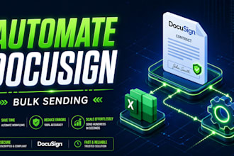 send bulk documents via docusign with tracking