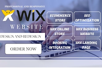 do wix website design, redesign wix development wix website redsign ecommerce