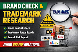 brand trademark product research for new product launch avoid violations