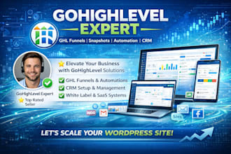design gohighlevel sales funnel,automation go high level expert