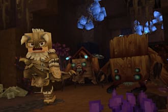 create custom hytale 3d models minecraft model with texture and animation