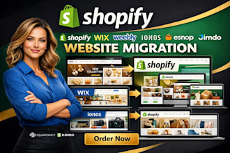 migrate woocommerce wordpress weebly wix copy clone to shopify website migration
