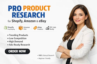 winning dropshipping shopify product research hunting amazon fba to ebay ppc ads