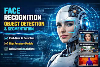 do face recognition, object detection, and segmentation