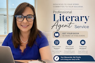 find top active literary agent, write your query letter, synopsis and proposal