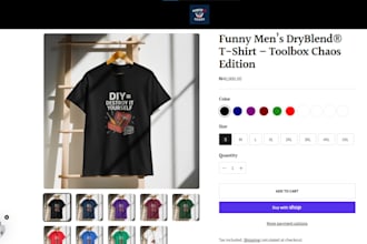 build a shopify print on demand store with teeinblue product personalization