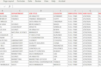 organize ,clean,and input your data quickly