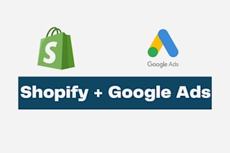 set up shopify google shopping ads for dropshipping stores