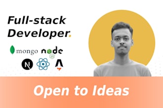 be your nextjs, jamstack developer