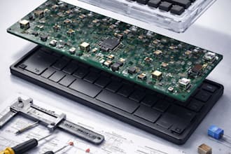 design mechanical keyboard pcb, enclosures, and manufacturing files in altium