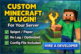 create a custom minecraft plugin for your