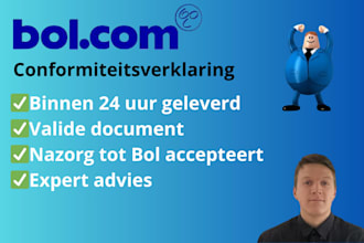 create valid certificate of complience for bol com