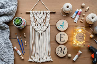 create unique DIY projects for your home or gifts