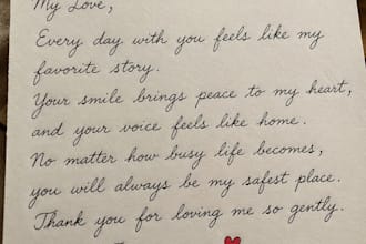 handwrite your personal letters and notes urgently