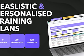 create personalised marathon training plan for busy runners